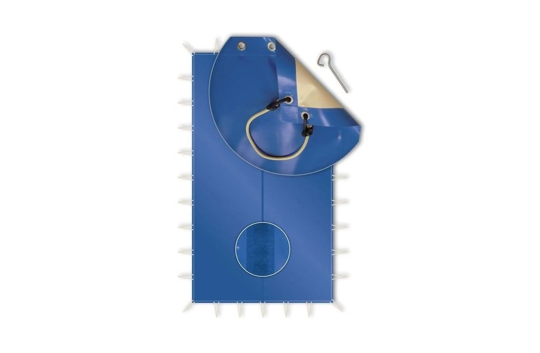 Albon Albliges Zwembad Winterzeil PVC 550gr/m2 Skin Freeze C-vormen - Afbeelding 3