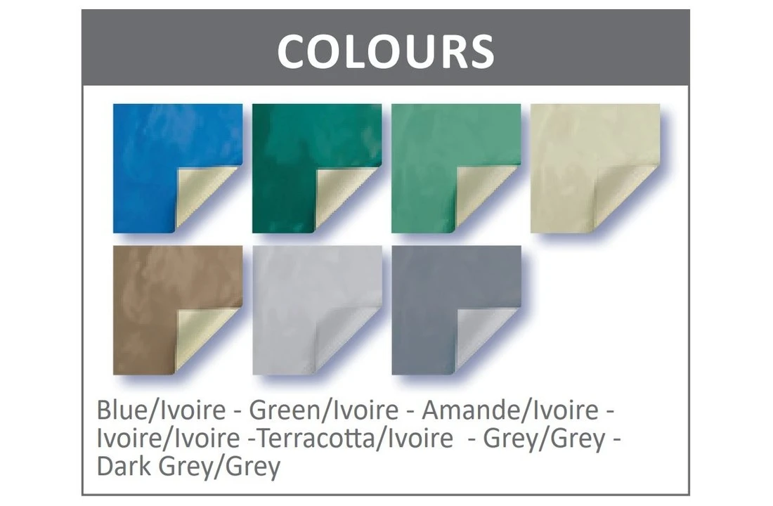 Albon Albliges Zwembad Winterzeil PVC 550gr/m2 Skin Cold C-vormen - Afbeelding 4