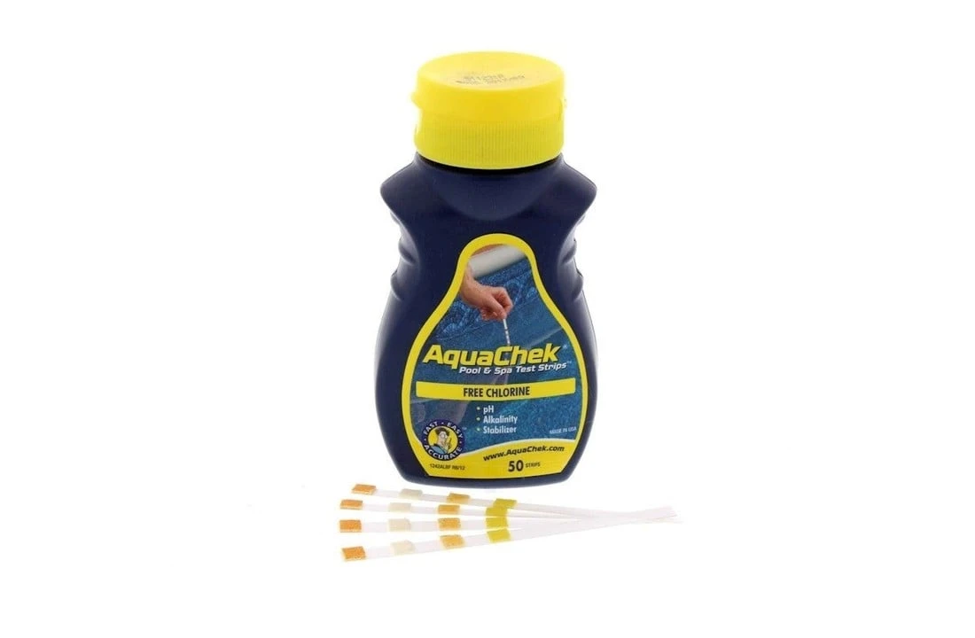 AquaChek Aquachek Geel 4 In 1 Zwembadwater Testset - Afbeelding 2