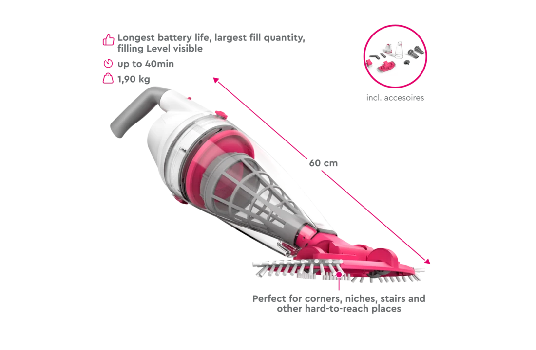 BWT Elektrische Zwembad Stofzuiger BC50 - Op Accu - Afbeelding 4