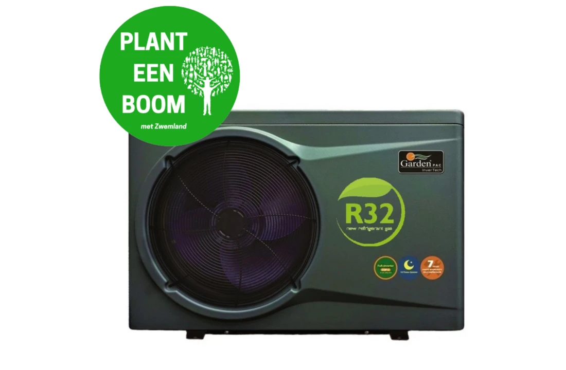 Garden PAC Garden Pac R32Inverter8,4kW 220v 20-40m3 Zwembad Warmtepomp