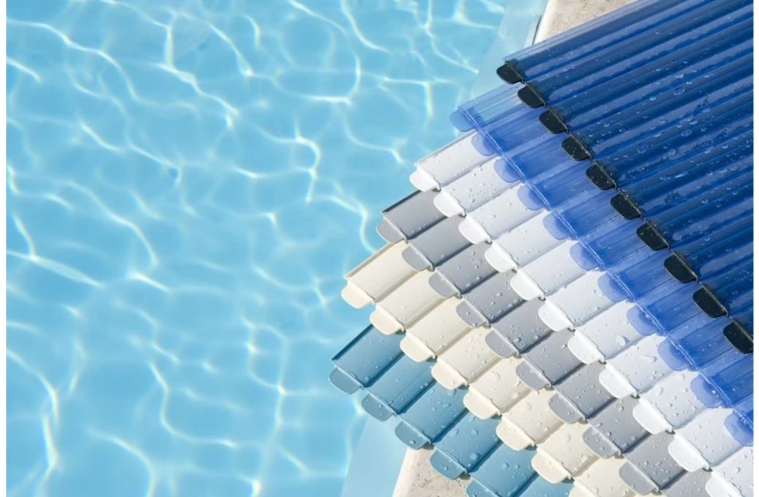 Starline Roldeck PVC50 Lamellen Blauw - Afbeelding 2